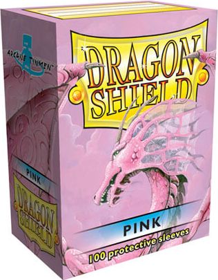 Dragon Shield Obaly na karty Dragon Shield Protector - Pink - 100ks - obrázek 1
