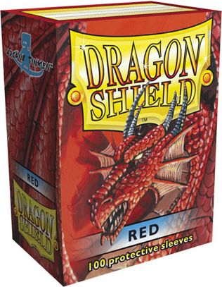 Dragon Shield Obaly na karty Dragon Shield Protector - Red - 100ks - obrázek 1