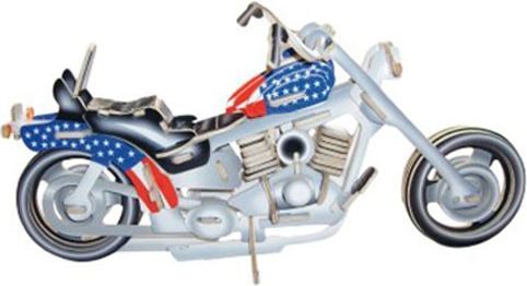 3D Puzzle barevné - Harley Davidson - obrázek 1