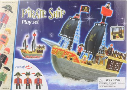 Pirátská loď s doplňky - obrázek 1