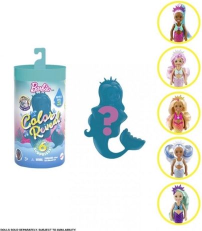Barbie COLOR REVEAL CHELSEA VLNA 3 CDU - obrázek 2