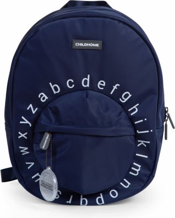 Childhome Dětský batoh Kids School Backpack Navy White - obrázek 1