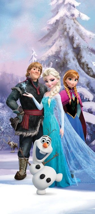 FOTOTAPETA FROZEN - LEDOVÉ KRÁLOVSTVÍ - obrázek 1