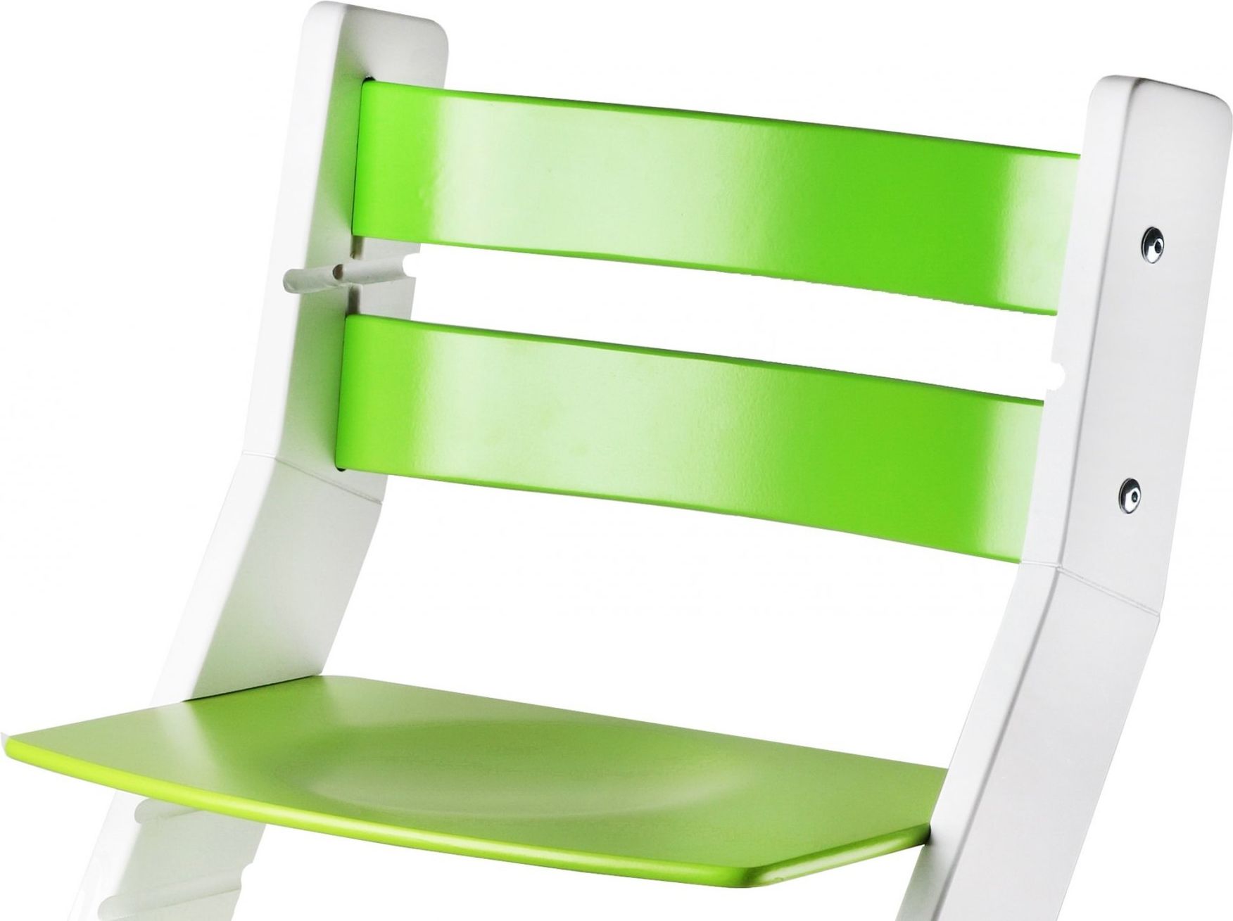Wood Partner Rostoucí židle Sandy - bílá / zelená - obrázek 1