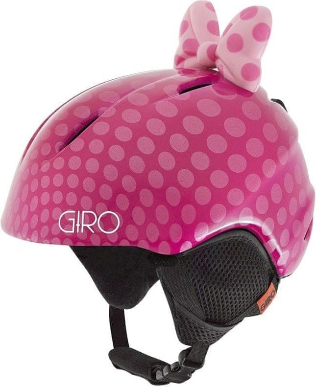 Giro Launch Plus Pink Bow Polka Dots XS - obrázek 1