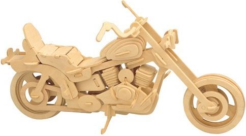 3D Puzzle přírodní - Harley Davidson I - obrázek 1