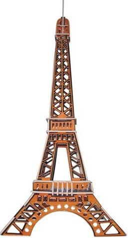 3D Puzzle barevné - Eiffelova věž - obrázek 1