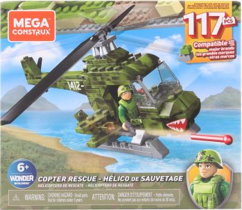 Mega Bloks Vojenský záchranný vrtulník GNY51 - obrázek 1