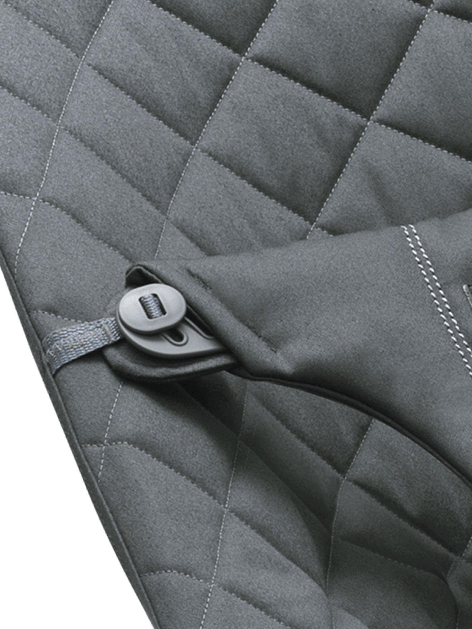 BABYBJÖRN Potah na Lehátko Bliss Anthracite cotton - obrázek 2