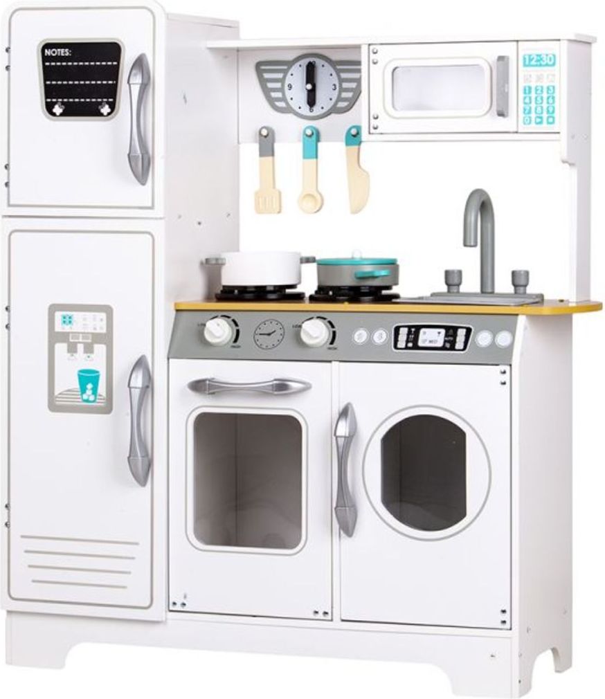 EcoToys kuchyňka 7258A 30617-0 šedá bílá - obrázek 2