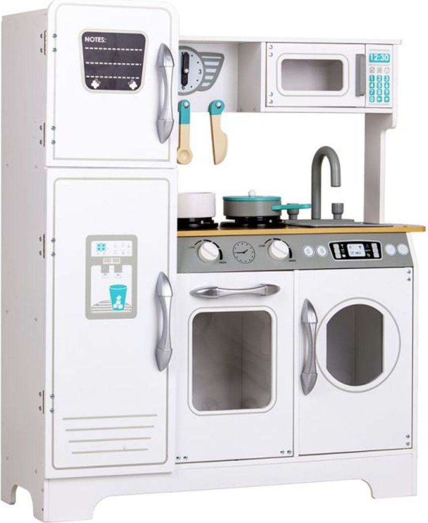 EcoToys kuchyňka 7258A 30617-0 šedá bílá - obrázek 3