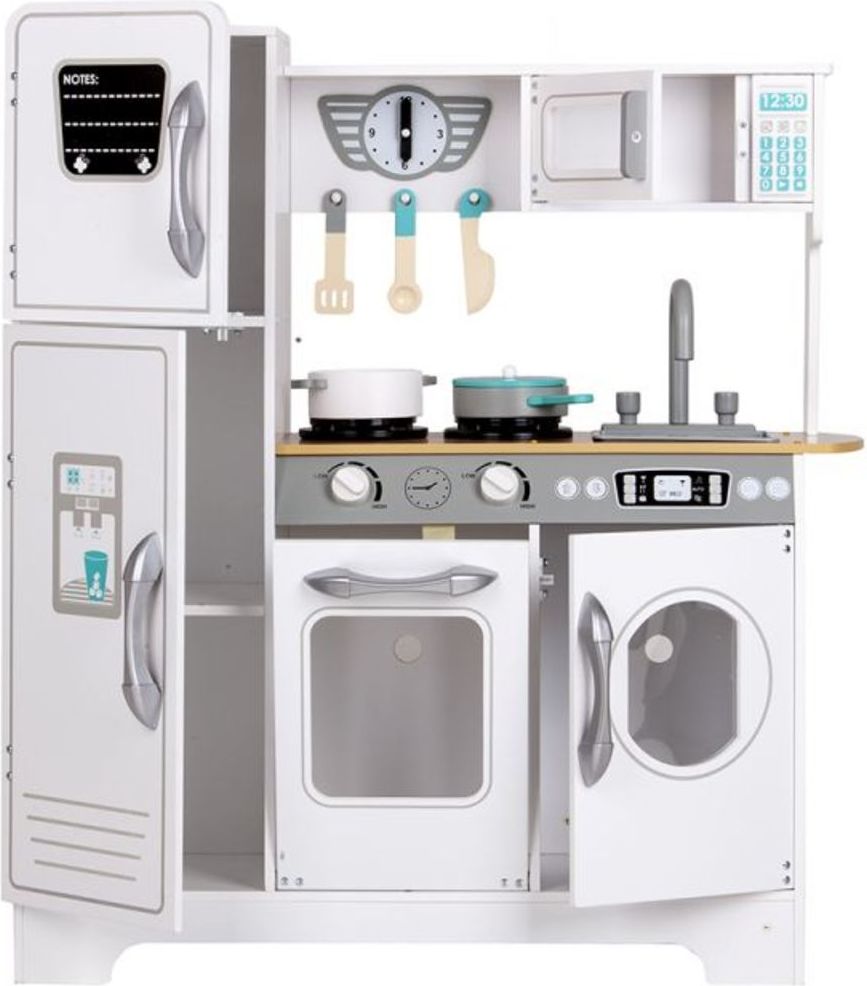 EcoToys kuchyňka 7258A 30617-0 šedá bílá - obrázek 4