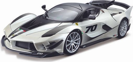 Bburago 1:18 Ferrari TOP  FXX-K EVO No.70 (white/black) - obrázek 1