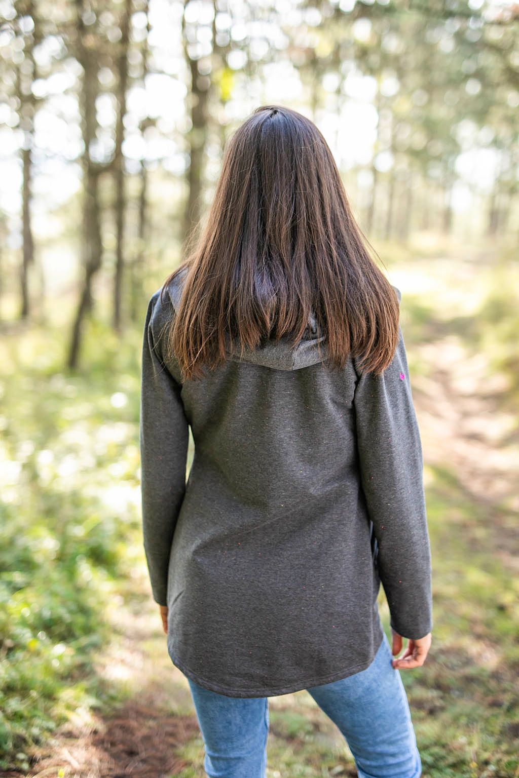 Tepláková mikina Be Lenka - Dark Grey Provedení: Nosící mikina s teplákovou vsádkou 3 v 1, Velikost: S - obrázek 4