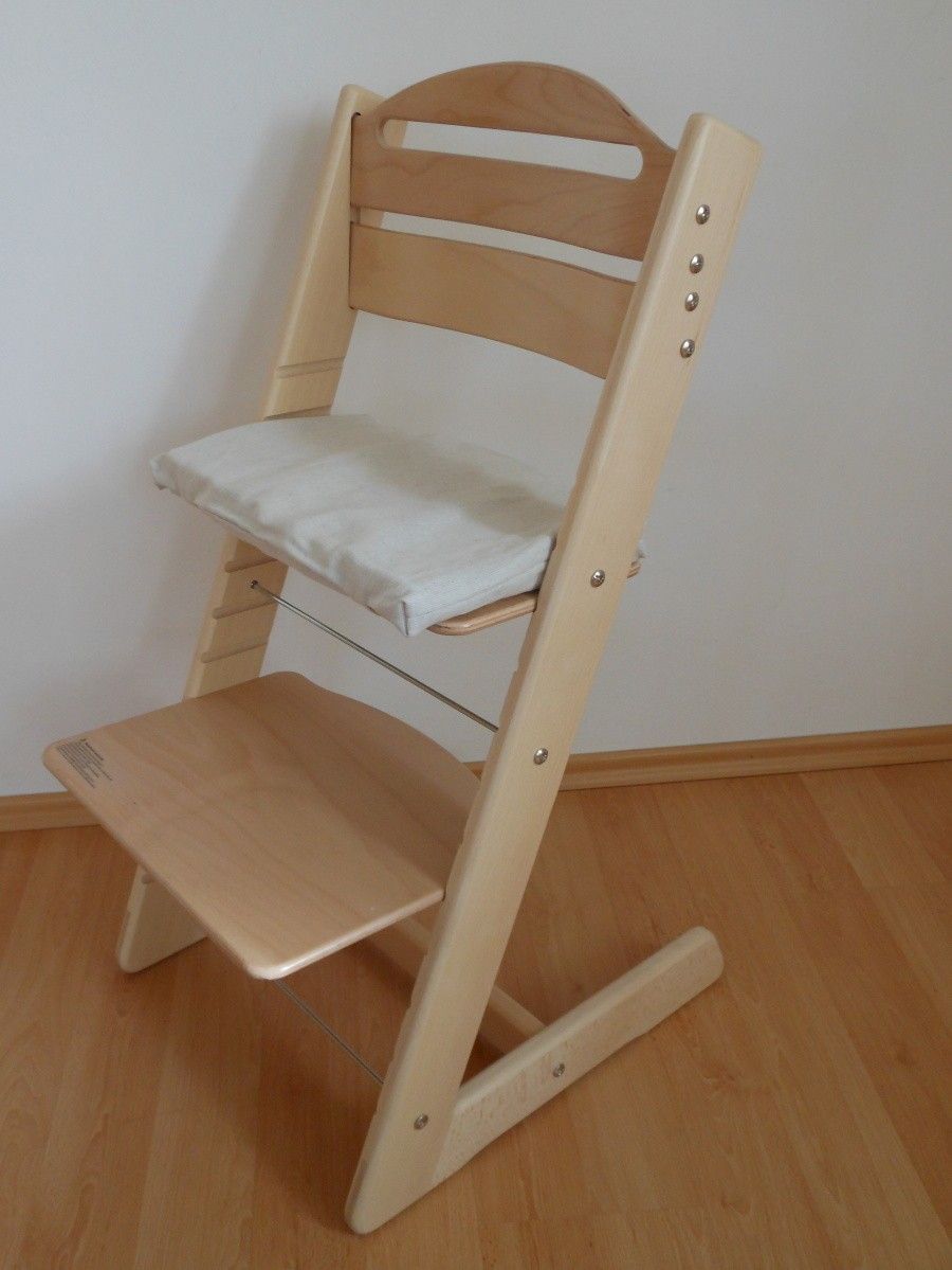 Rostoucí židle Jitro Baby přírodní lakovaná - obrázek 1
