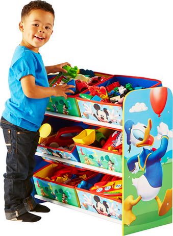 KOMODA NA HRAČKY MICKEY MOUSE CLUBHOUSE - obrázek 3
