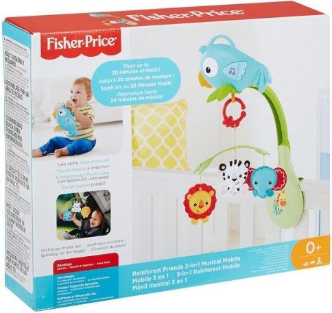 Fisher Price kolotoč 3 v 1 rainforest - obrázek 4