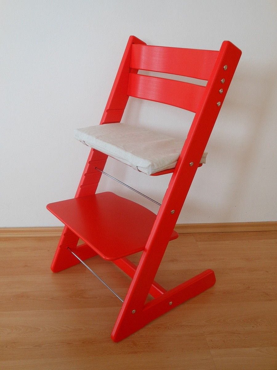 Rostoucí židle Jitro Klasik červená - obrázek 1