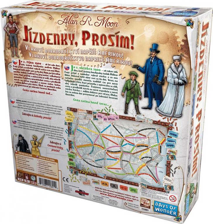 ADC Hra Jízdenky, prosím! USA *SPOLEČENSKÉ HRY* - obrázek 5