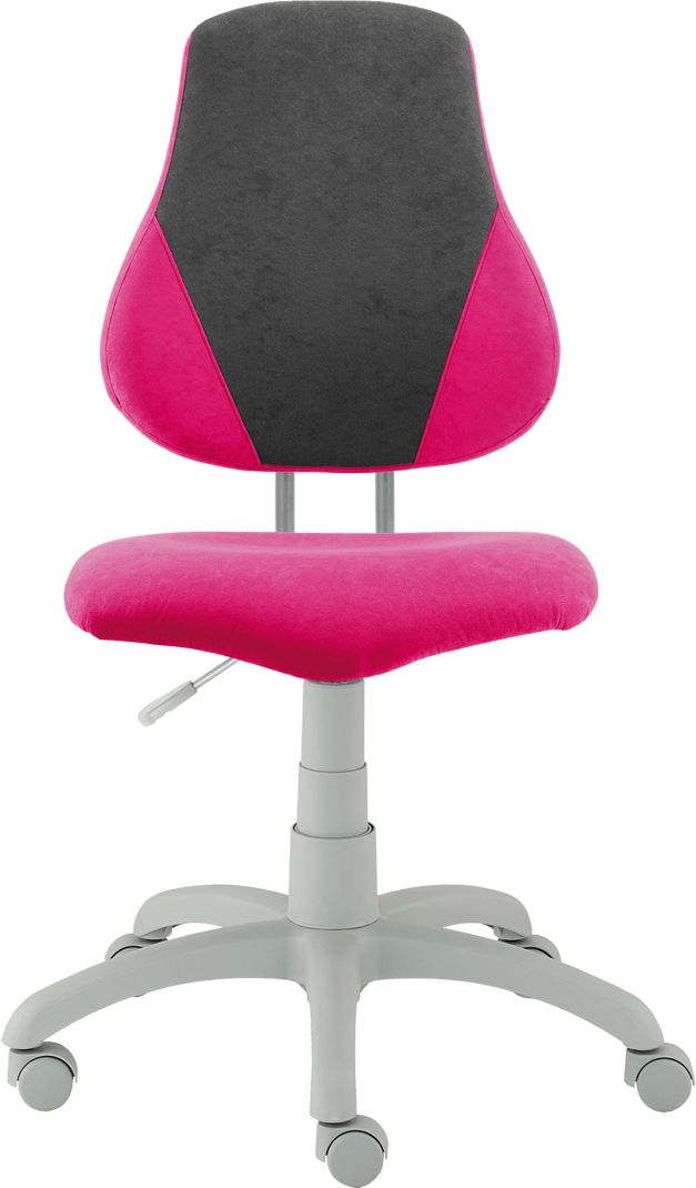 Alba Rostoucí židle Fuxo V-Line - šedá / růžová - obrázek 1