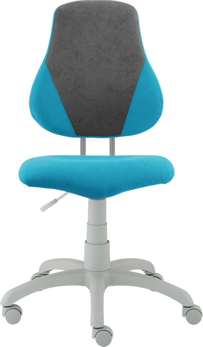 Alba Rostoucí židle Fuxo V-Line - šedá / světle modrá - obrázek 1