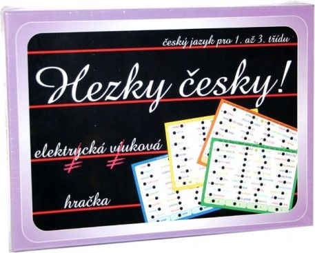 Hra Hezky česky, elektrická - obrázek 1