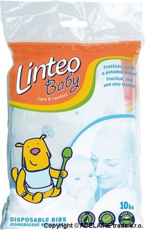 Jednorázové bryndáčky LINTEO Baby - obrázek 1