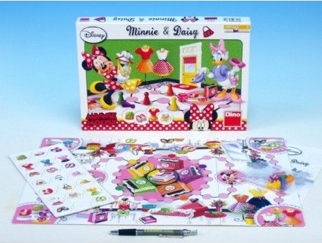 Minnie a Daisy společenská hra v krabici Walt Disney - obrázek 1
