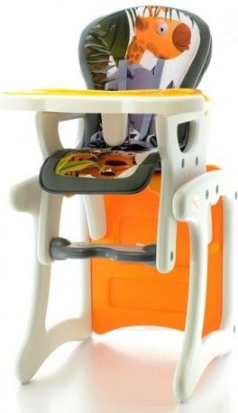 Jídelní stoleček - Žirafa oranžová - obrázek 1