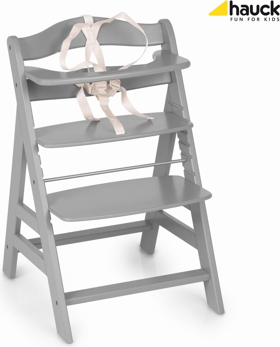 HAUCK Jídelní židlička Alpha + - Grey - obrázek 1