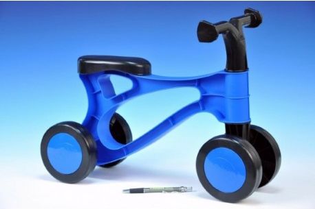 Odrážedlo Rolocykl modrý plast výška sedadla 26cm od 18 měsíců - obrázek 1