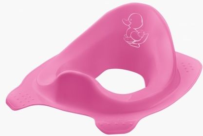 Adaptér - treningové sedátko na toaletu Little Duck - tm. růžová - obrázek 1