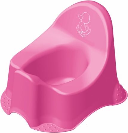 Nočník Little Duck s melodií - růžový - obrázek 1
