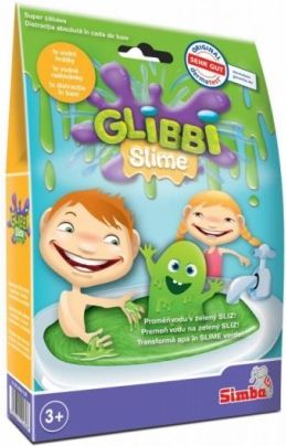 Glibbi Slime Sliz do vany - zelený - obrázek 1