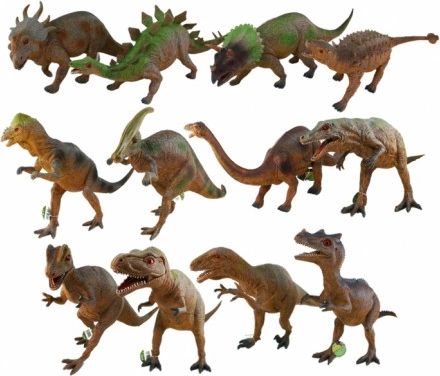 Dinosaurus obr, 45 - 51 cm, 12 druhů - obrázek 1