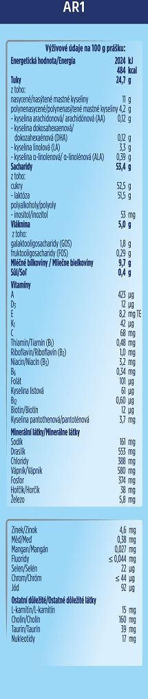 6x NUTRILON 1 AR speciální počáteční mléko 800 g, 0+ - obrázek 5