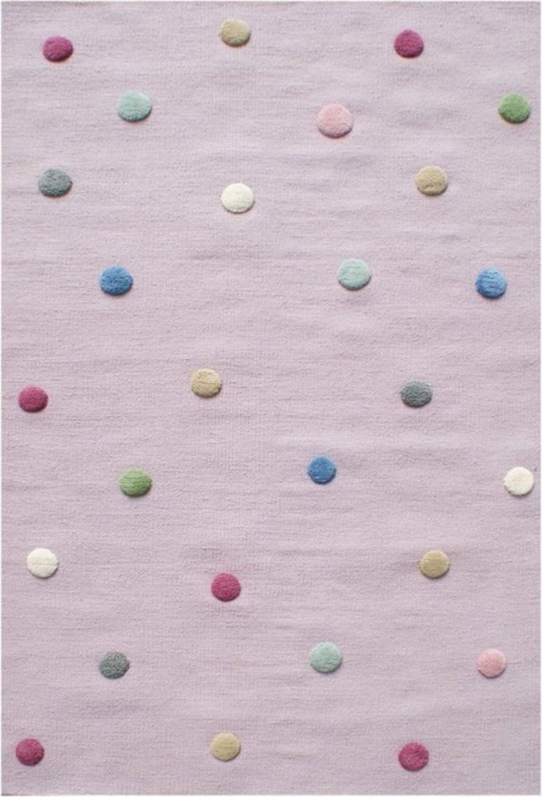 Koberec LIVONE Dots 24449-0 160x230 cm růžová - obrázek 1