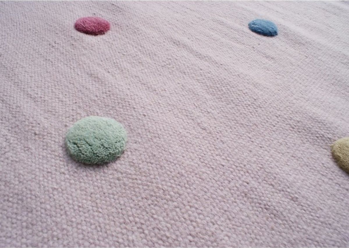 Koberec LIVONE Dots 24449-0 160x230 cm růžová - obrázek 3
