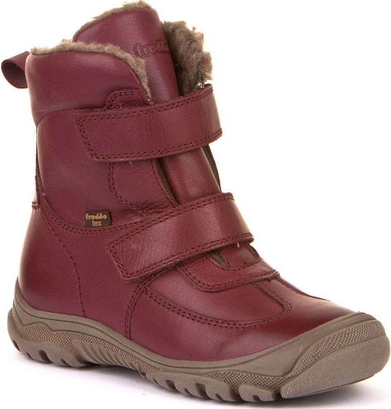 Froddo dívčí zimní obuv G3110168-6 29, bordó - obrázek 1