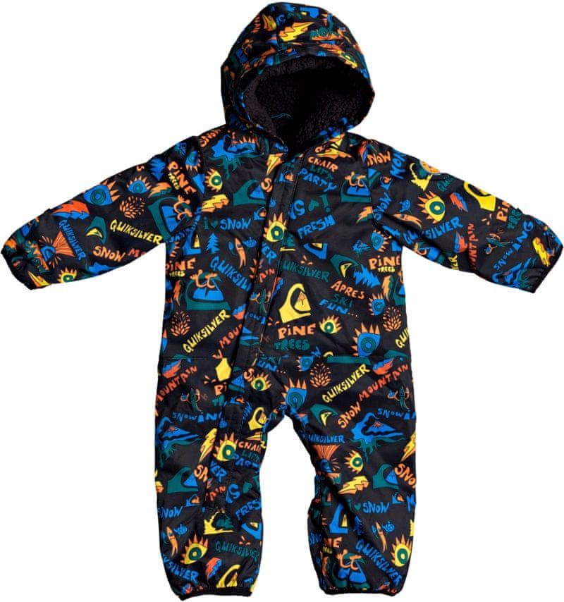 Quiksilver Dětská kombinéza Baby Suit I Snsu Kvj6 3 - 6 černá - obrázek 1