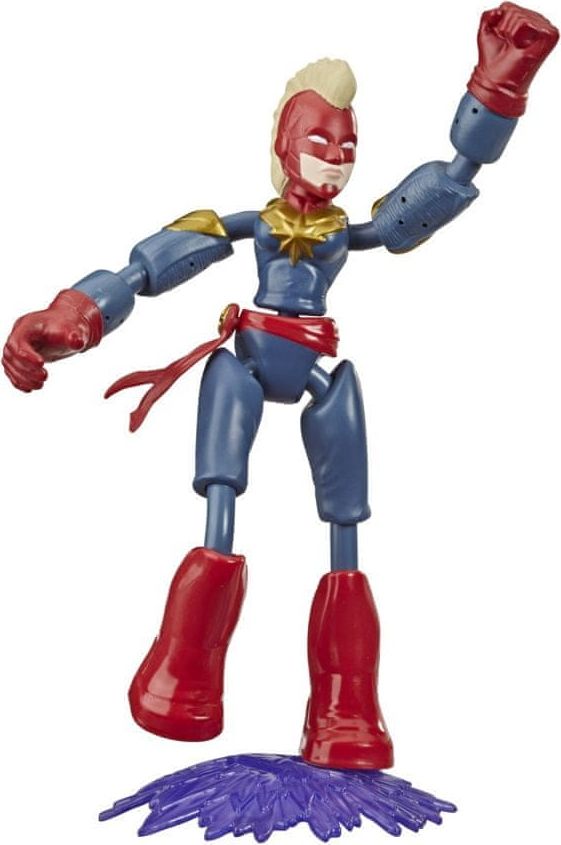 Avengers figurka Bend and Flex Captain Marvel - obrázek 1