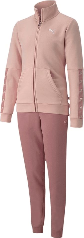 Puma dívčí souprava Sweat Suit G 104 růžová - obrázek 1