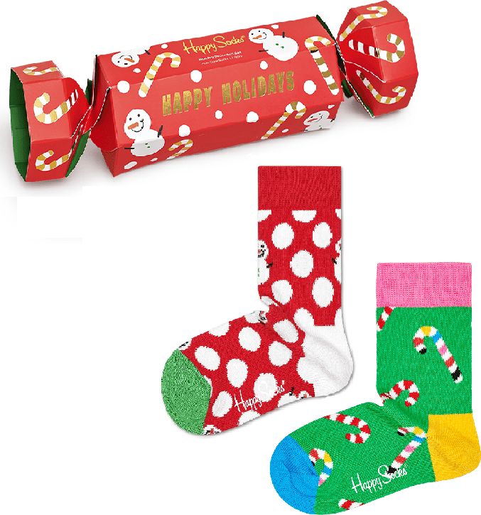 Happy Socks dárková krabička ponožky Kids Holiday Socks Gift Set 28 - 31 vícebarevná - obrázek 1