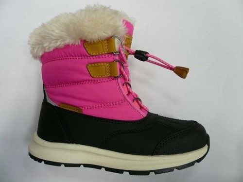 ALPINE PRO dívčí zimní obuv AVETO KBTS267452G 28 růžová - obrázek 1