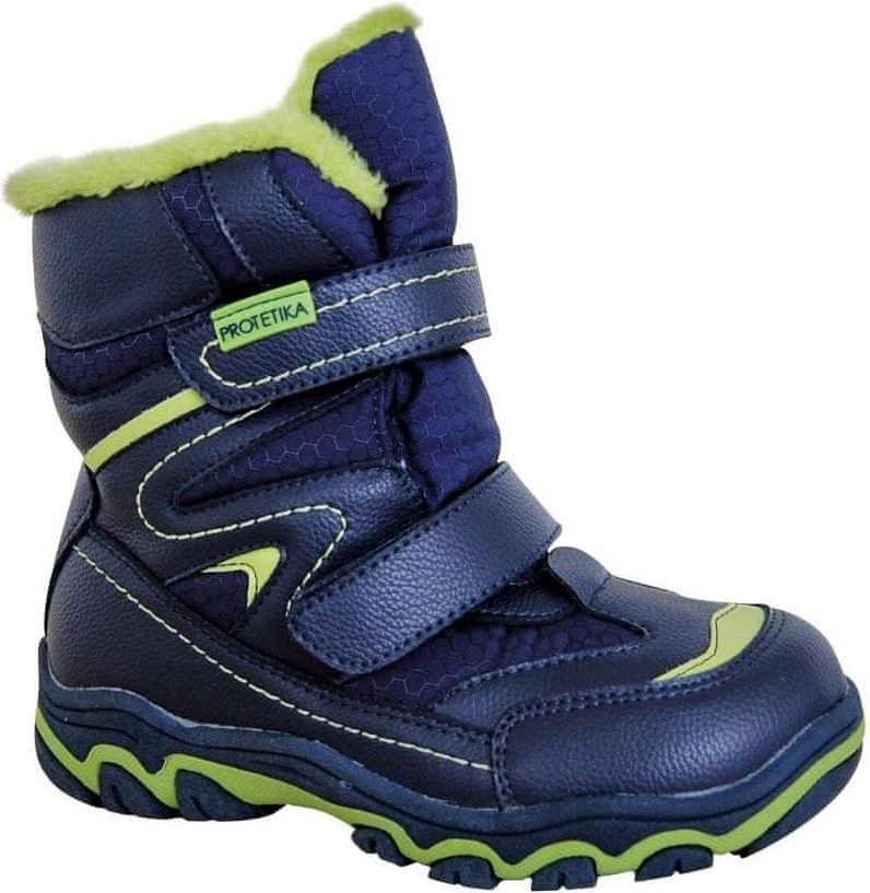 Protetika chlapecká zimní obuv GARNET NAVY 72017 27 tmavě modrá - obrázek 1