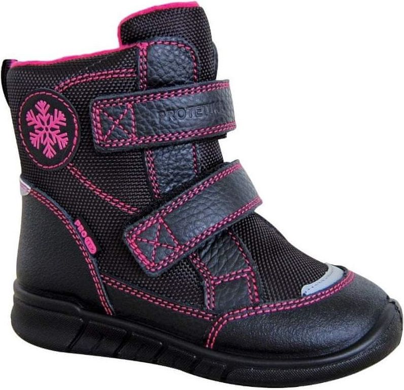 Protetika dívčí zimní obuv LAURA 72052 27, černá - obrázek 1