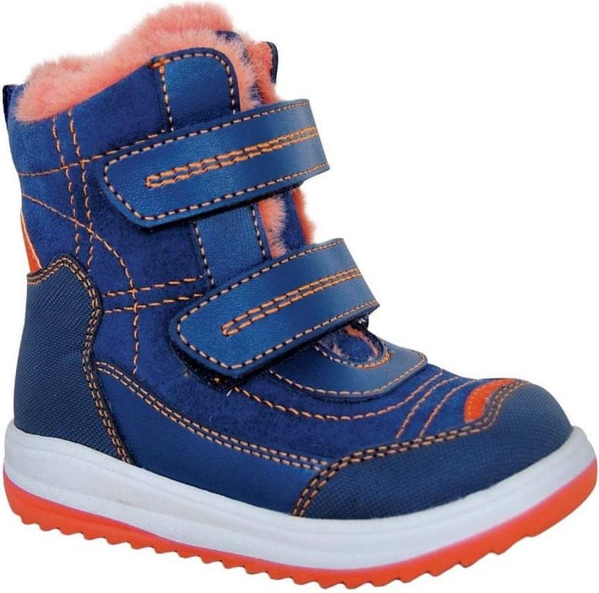 Protetika chlapecká zimní obuv LUKY ORANGE 72021 20, modrá - obrázek 1