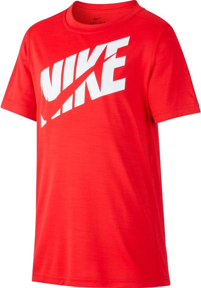 Nike chlapecké tričko Top XS červená - obrázek 1