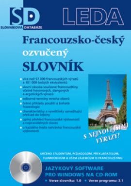 LEDA Francouzsko-český ozvučený slovník - elektronická verze pro PC - V. Vlasák - obrázek 1