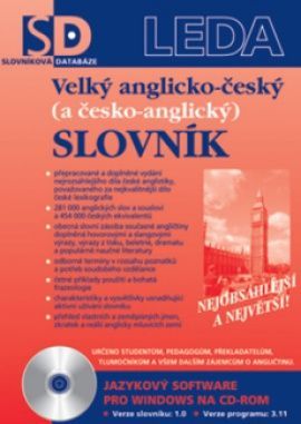 LEDA Velký anglicko-český (a česko-anglický) slovník - elektronická verze pro PC pro jednotlivce, zdravotnictví a školství - B. Hodek, K. Hais - obrázek 1